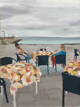 Painting - Restaurant